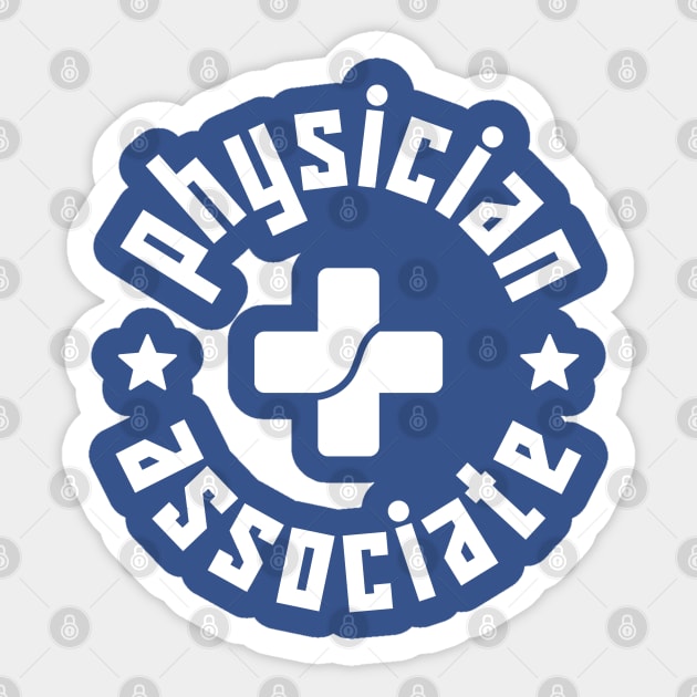 Physician Associate Official Logo #1 Sticker by SalahBlt
